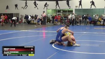 141 lbs Quarterfinal - Elijah Moshenek, Alfred State vs Brody Chase, Adrian