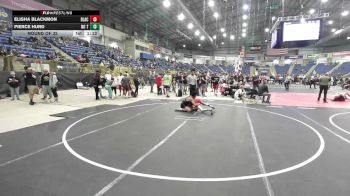 126 lbs Round Of 32 - Elisha Blackmon, Black Fox Wrestling Academy vs Pierce Hurd, No Team