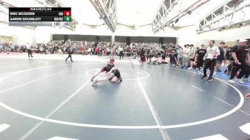 73-M lbs Consi Of 16 #2 - Eric McQueen, Central Bucks K-8 vs Aaron Goldblatt, High Pace Wrestling Club
