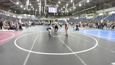 136 lbs Rr Rnd 4 - Addie Davidson, Berthoud vs Camryn Scott, Chatfield WC