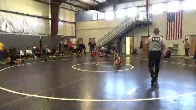 56 lbs Quarterfinal - Ryder Kim, RedNose vs Rocco Hollister, Unattached