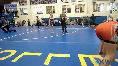 75 lbs Rr Rnd 1 - Alexis Juarez, Redskins Wrestling Club vs Tynlie Lewis, Harrah Little League Wrestling