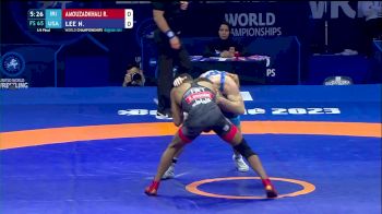 65 kg 1/4 Final - Rahman Mousa Amouzadkhalili, Iran vs Nicholas Boone Lee, United States