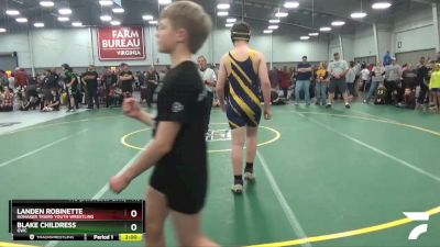 149 lbs Cons. Round 3 - Blake Childress, GWC vs Landen Robinette, Honaker Tigers Youth Wrestling