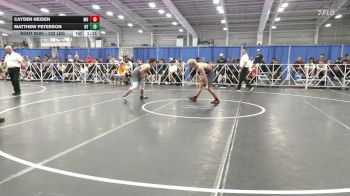 132 lbs Final - Cayden Neisen, MN vs Matthew Peterson, NY