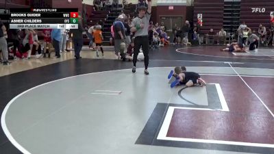 SPW-5 lbs 3rd Place Match - Asher Childers, OYSA vs Brooks Guider, Westside Wrestling Club