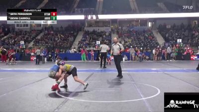 90 lbs Cons. Round 2 - Olivia Diffenbaugh, Mulvane vs Addilyn Greenlee, Garden City Wrestling Club