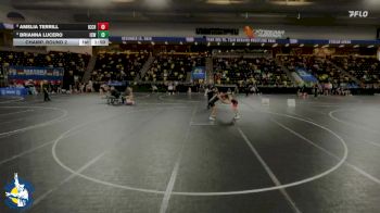 115 lbs Champ. Round 2 - Amelia Terrill, Iowa City High vs Brianna Lucero, Iowa City West