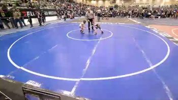 43 lbs Semifinal - Preston O'Gorman, Nebraska Elite vs Xipilli Zuniga, Team Aggression