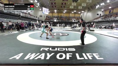 165 lbs Consi Of 4 - Liam Carlin, Greens Farms Academy vs Seth Digby, Northfield Mt Hermon