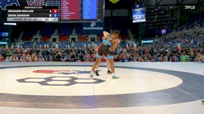 157 lbs Champ. Rd Of 128 - Benjamin Mullins, IL vs Devin Johnson, WI