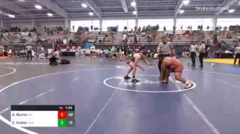 220 lbs Prelims - Antonio Burns, Team Bro OH vs Zach Evans, Young Guns Green