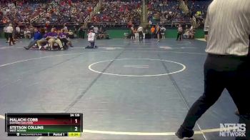 3A 126 lbs Cons. Round 1 - Malachi Cobb, Eastern Guilford vs Stetson Collins, West Rowan