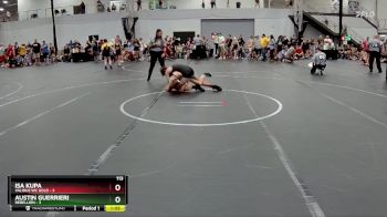 113 lbs Round 1 (8 Team) - Austin Guerrieri, Rebellion vs Isa Kupa, Validus WC Gold