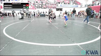 43 lbs Consi Of 16 #2 - Kasen Jones, Kingfisher YellowJackets vs Stetson Phillips, Smith Wrestling Academy