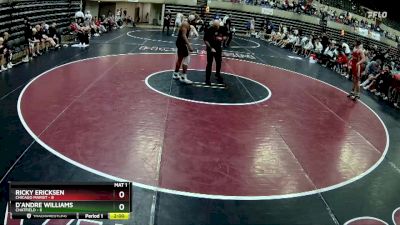 189 lbs Round 1 (4 Team) - Ricky Ericksen, Chicago Marist vs D`Andre Williams, Chatfield