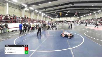 98 lbs Consolation - Charles Norton, NM Wolf Pack vs Elliott Sanders, BlackCat WC