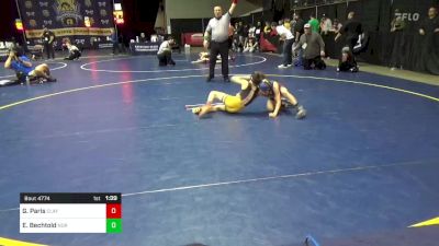 65 lbs Semifinal - Grayden Paris, Claysburg-Kimmel vs Eli Bechtold, Norwin