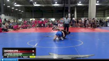 138 lbs Round 1 (4 Team) - Cameron Crawford, REAL LIFE WRESTLING CLUB vs Zachariah King, INVICTUS WRESTLING CLUB