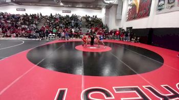 132 lbs Champ. Round 1 - Josiah Valdez, Northglenn vs Gavrin Florez, Fort Lupton