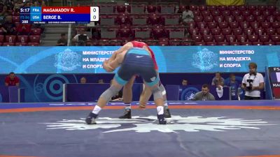 86 kg Finals 1-2 - Rakhim Magamadov, France vs Bennett Berge, United States
