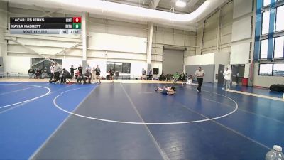 110 lbs Champ. Round 1 - Acailles Jenks, Uintah vs Kayla Haskett, Syracuse
