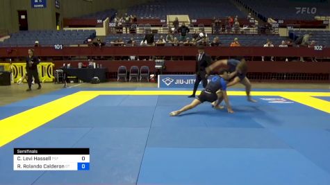 Cooper Levi Hassell vs Ruben Rolando Calderon 2024 Pan IBJJF Jiu-Jitsu No-Gi Championship