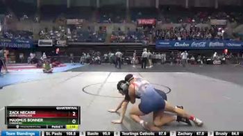 Quarterfinal - Zack Necaise, North Vermillion vs Maximus Bonner, Carencro