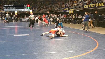 75 lbs Pigtails - Knox Bryan, Chambersburg vs Mccoy Mishler, Somerset