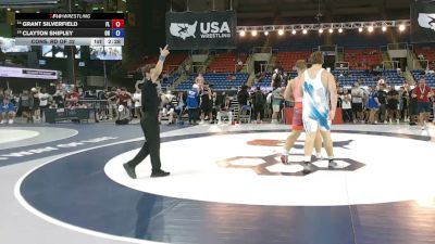 285 lbs Cons. Rd Of 32 - Grant Silverfield, Florida vs Clayton Shipley, Ohio