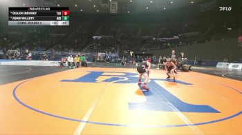 4A Boys 157 lbs Cons. Round 2 - Dillon Bennet, Tillamook Boys vs John Willett, North Bend Boys