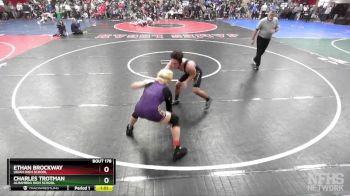 134 lbs Champ. Round 2 - Ethan Brockway, Ukiah High School vs Charles Trotman, Alhambra High School