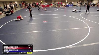 70 lbs Cons. Round 2 - Ryan Malikowski, Pursuit Wrestling Minnesota vs Kyzer Eller, Flat Earth Wrestling Club