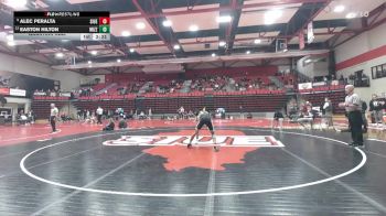 141 lbs Quarterfinal - Alec Peralta, SIUE vs Easton Hilton, Missouri