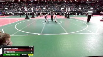 110 lbs Champ. Round 2 - Bradley Shaver, GGBA vs James Ebbers, ELR1