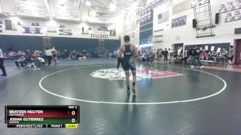 165 lbs Champ. Round 1 - Josiah Gutierrez, Wapato vs Brayden Nguyen, Southridge