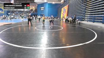 120 lbs Champ. Round 3 - Thomas Egley, Great Bridge vs Dunia Sibomana Rodriguez, Long Beach