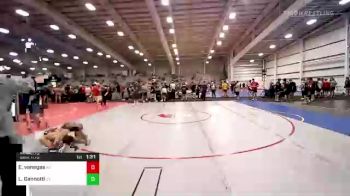 132 lbs Round Of 64 - Elias Vanegas, NY vs Lucas Gannotti, CT