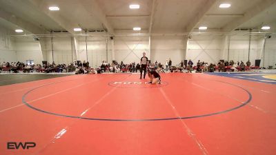 145 lbs Rr Rnd 2 - Lilliana Casteel, Cushing Girls vs Madison Deitz, Choctaw Girls B