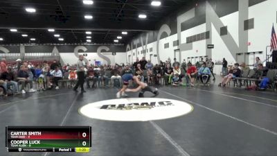 95 lbs Round 3 (8 Team) - Cooper Luck, Team Alien vs Carter Smith, Team Ohio