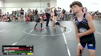 48 lbs Quarterfinal - Gunner Kowalski, AWA vs Veer Sharma, NOVA WC