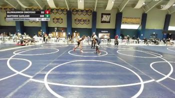 157 lbs Quarterfinal - Oluwajuwon Omotoso, Bluefield State vs Matthew Garland, Randolph College