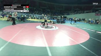 4A/3A/2A/1A Girls 120 Quarterfinal - Macali Lade, Siuslaw / Mapleton Girls vs Scarlett McHugh, Scappoose Girls