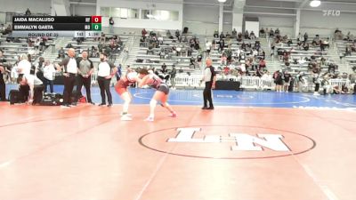 165 lbs Round Of 32 - Jaida Macaluso, NY vs Emmalyn Gaeta, MO
