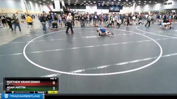 106 lbs Champ. Round 2 - Adam Mattin, OH vs Matthew Krawczenko, AZ