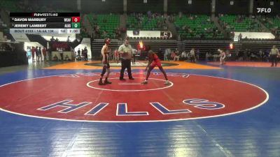 1A-4A 106 Quarterfinal - Jeremy Lambert, Alexandria HS vs Davon Marbury, Weaver