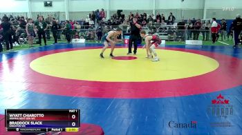 57kg Round 1 - Wyatt Chiarotto, WAMMA Next Gen WC vs Braddock Slack, Kingston WC