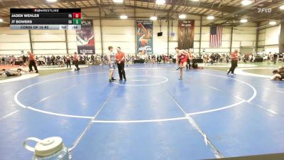 160 lbs Consi Of 16 #2 - Jaden Wehler, PA vs Jt Bowers, GA