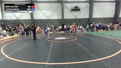 14U Boys Festival FS FS - 140 lbs Semis - James Wolfard, West Kitsap WC vs David Lakoduk, NWWC