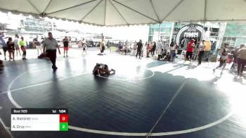 66 lbs Semifinal - Aaron Ramirez, Savage House WC vs Angelo Cruz, Mad Dawg WC